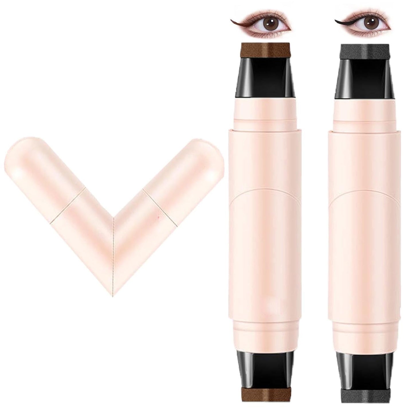 QIAWI™ Rotating Eyeliner Stamp Pen for Easy Cat Eyes