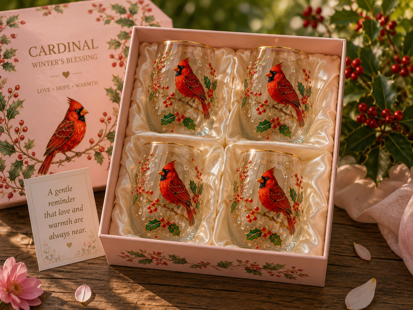 ๐ธ๐ฟ Limited Edition 2026 Garden Morning Bliss Glass Tea Cupโ๏ธโ