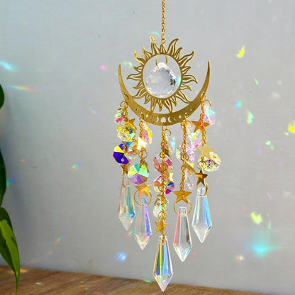 ✨Crystal Sun Catcher, lndoor Outdoor Decor for Window Bedroom Courtyard Garden☪️