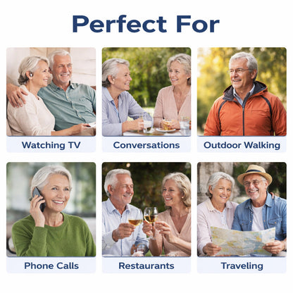 🌎Ends Today: 83% OFF!⏰🏆GluCent®  Bone Conduction Smart Hearing Headphones （Mayo Clinic Recommended）