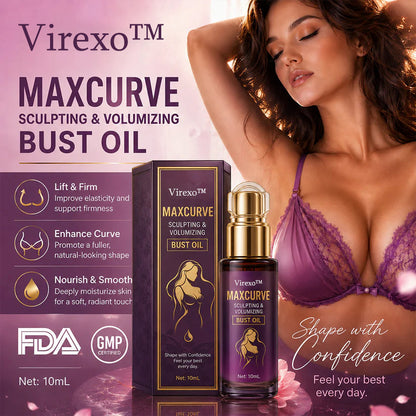 Virexo™ MaxCurve Multi-Zone Sculpting Oil – Lift, Volume & Curve for Bust & Butt
