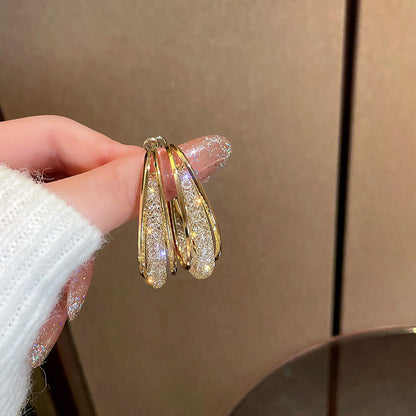 ⭐Lymphatic fashion Oval Earrings 🔥New Year Mega Sale, Limited Time Offer, Up to 80% Off🔥