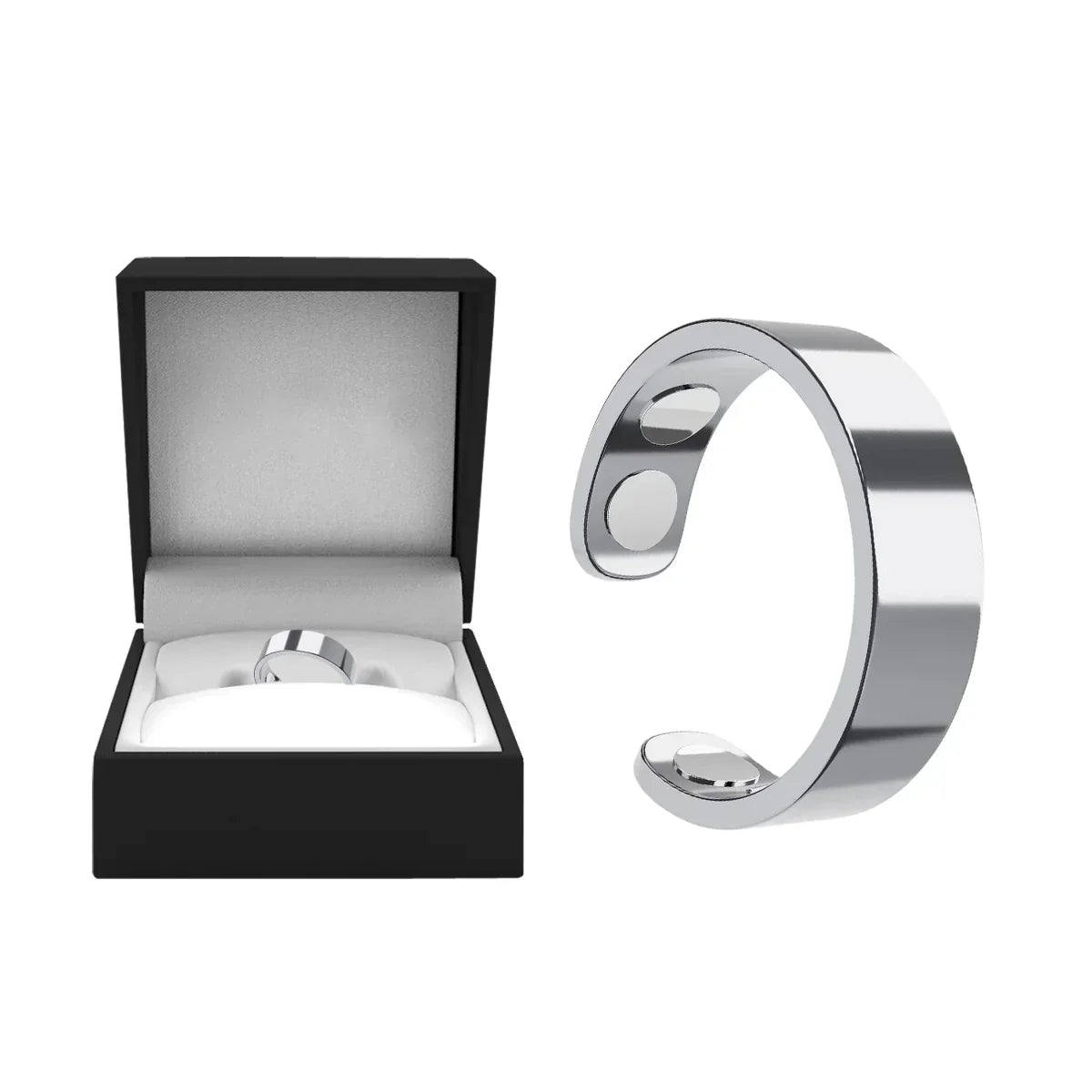 TIWORLD™ Magnetic Ring - Elegant Stainless Steel Ring - Magnet Rings