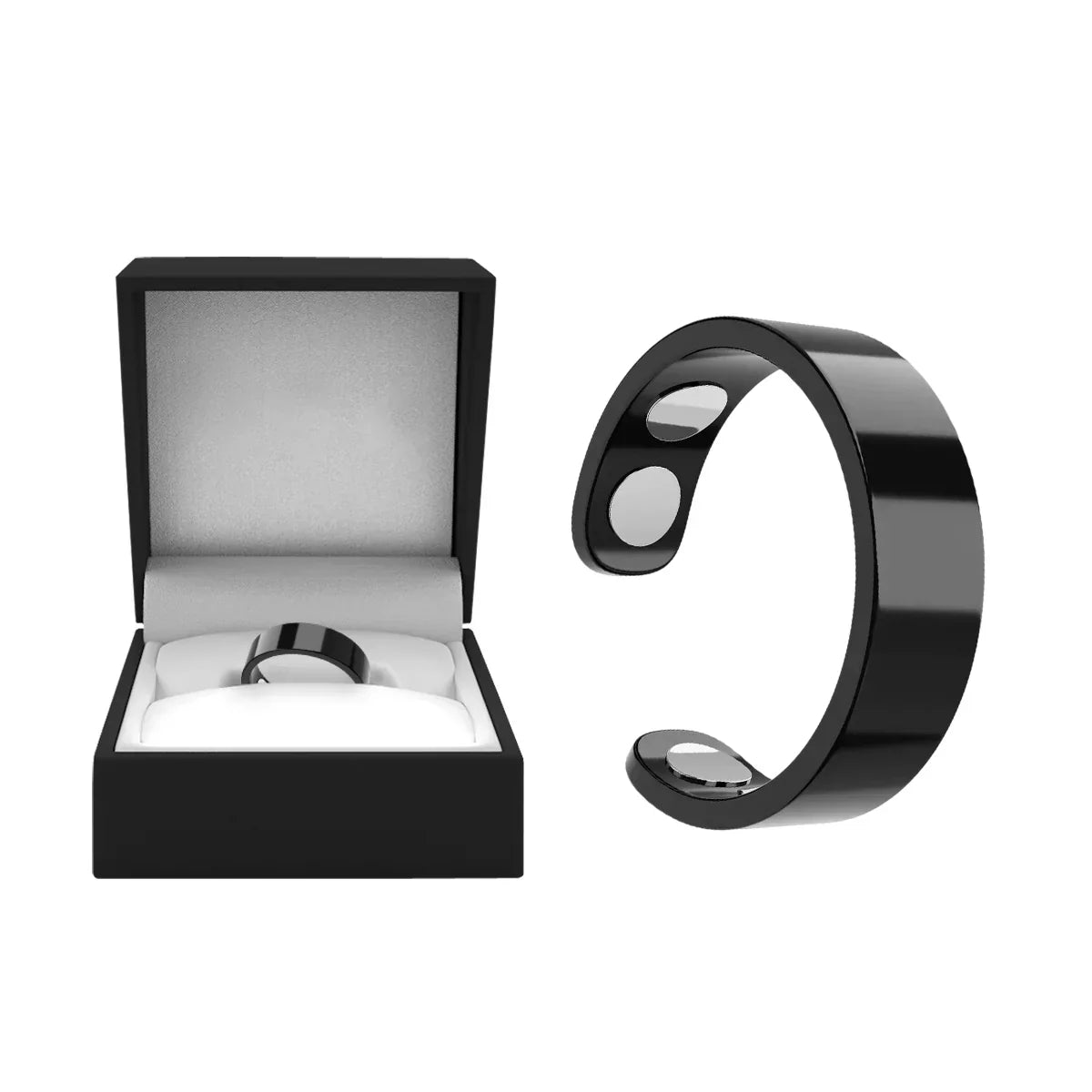 TIWORLD™ Magnetic Ring - Elegant Stainless Steel Ring - Magnet Rings