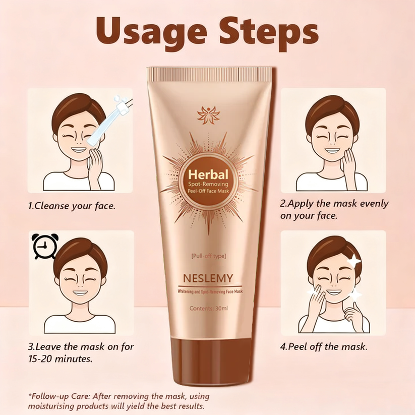 Whitening & Spot-Removing Mask – 👩‍⚕️ Natural Ingredients for Age Spots, Freckles, and Sun Spots