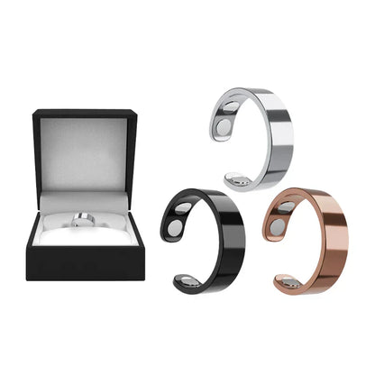 TIWORLD™ Magnetic Ring - Elegant Stainless Steel Ring - Magnet Rings