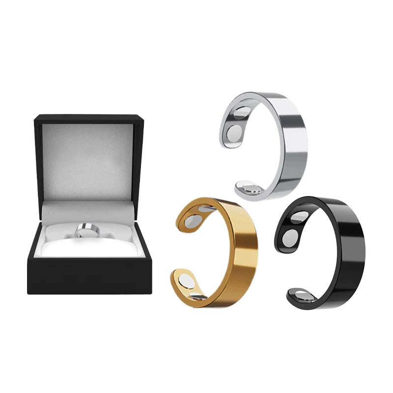 TIWORLD™ Magnetic Ring - Elegant Stainless Steel Ring - Magnet Rings