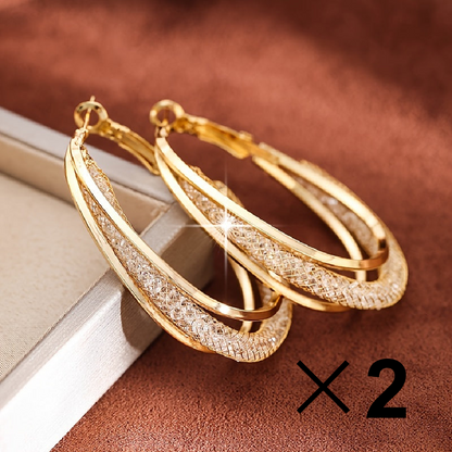 ⭐Lymphatic fashion Oval Earrings 🔥New Year Mega Sale, Limited Time Offer, Up to 80% Off🔥