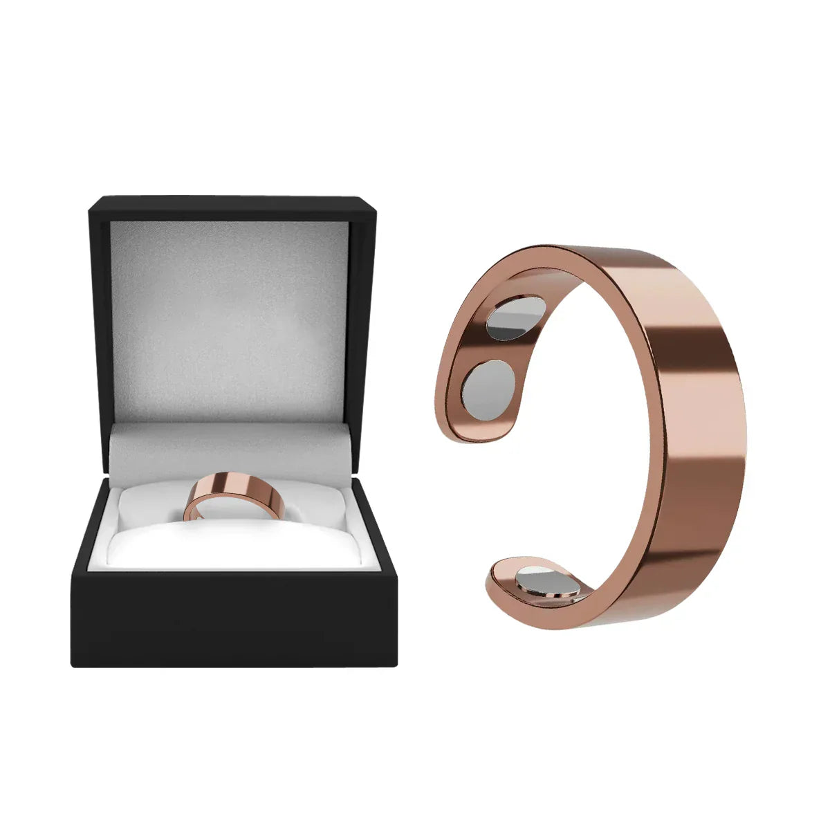TIWORLD™ Magnetic Ring - Elegant Stainless Steel Ring - Magnet Rings