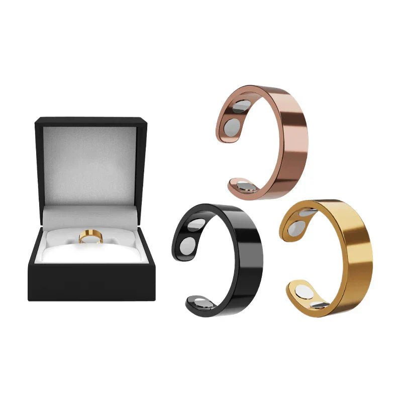 TIWORLD™ Magnetic Ring - Elegant Stainless Steel Ring - Magnet Rings