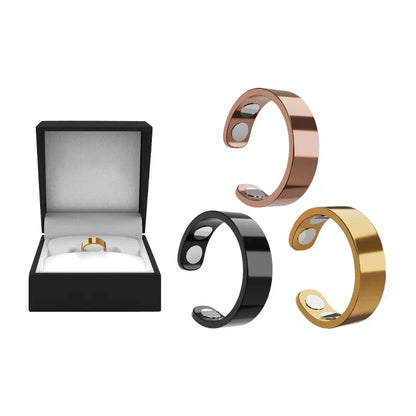 TIWORLD™ Magnetic Ring - Elegant Stainless Steel Ring - Magnet Rings