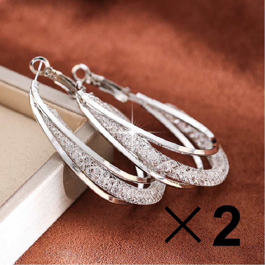 ⭐Lymphatic fashion Oval Earrings 🔥New Year Mega Sale, Limited Time Offer, Up to 80% Off🔥