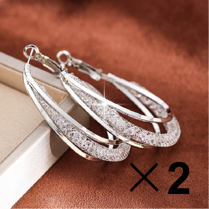 ⭐Lymphatic fashion Oval Earrings 🔥New Year Mega Sale, Limited Time Offer, Up to 80% Off🔥