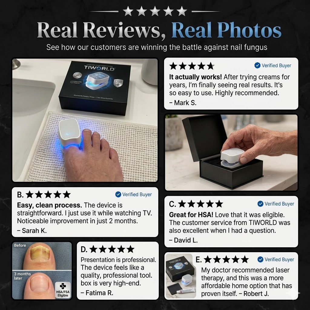 TIWORLD™ - Nail Fungus Laser Device -More scientific nail care