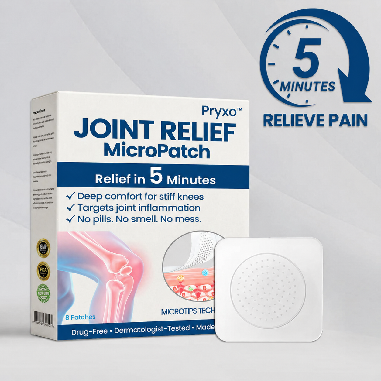 ✨Pryxo™ Hyaluronic Joint Relief Microneedle Patch