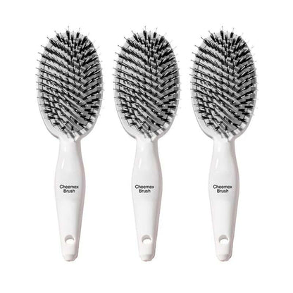 ✨🖤Viral World-Famous 5x Sold Out Paddle Brush -Cheemex® Boar Bristle Brush, Smoother, Stronger, Shinier Hair
