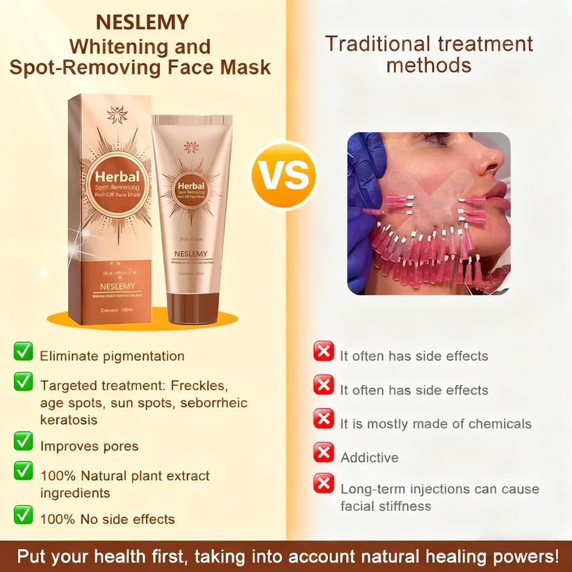 Whitening & Spot-Removing Mask – 👩‍⚕️ Natural Ingredients for Age Spots, Freckles, and Sun Spots