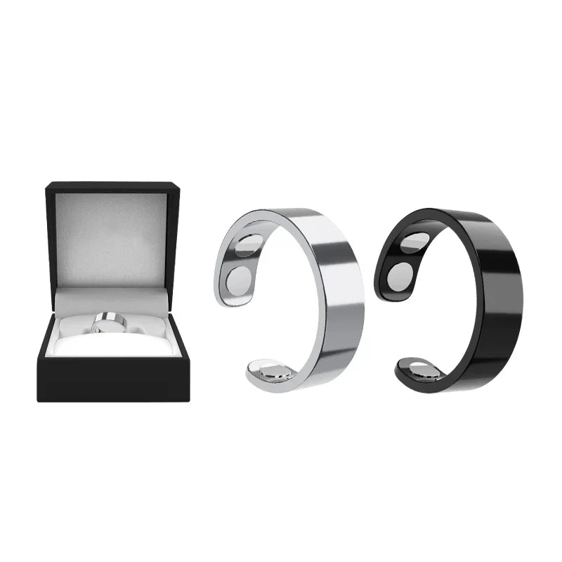 TIWORLD™ Magnetic Ring - Elegant Stainless Steel Ring - Magnet Rings