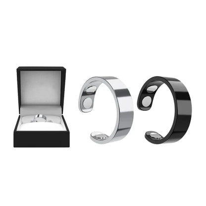 TIWORLD™ Magnetic Ring - Elegant Stainless Steel Ring - Magnet Rings