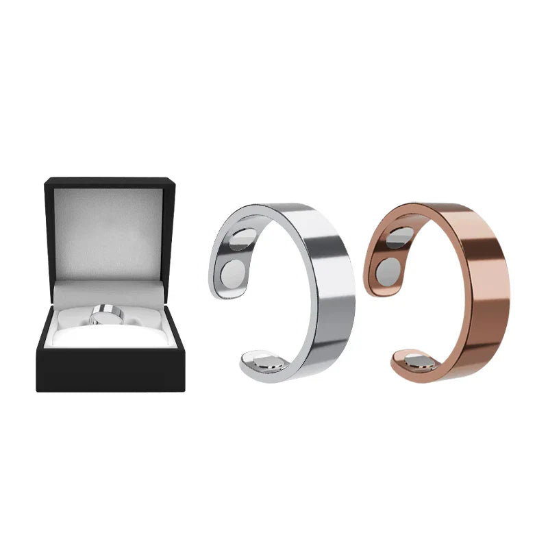 TIWORLD™ Magnetic Ring - Elegant Stainless Steel Ring - Magnet Rings