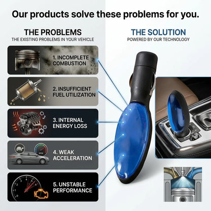 ⛽ Save 30% on fuel consumption, reduce exhaust emissions, lower engine carbon buildup, and improve engine performance. Upgraded car fuel saver.