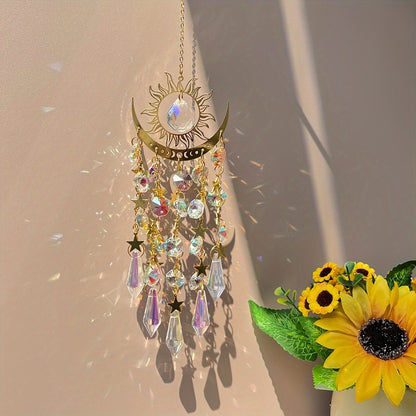 ✨Crystal Sun Catcher, lndoor Outdoor Decor for Window Bedroom Courtyard Garden☪️