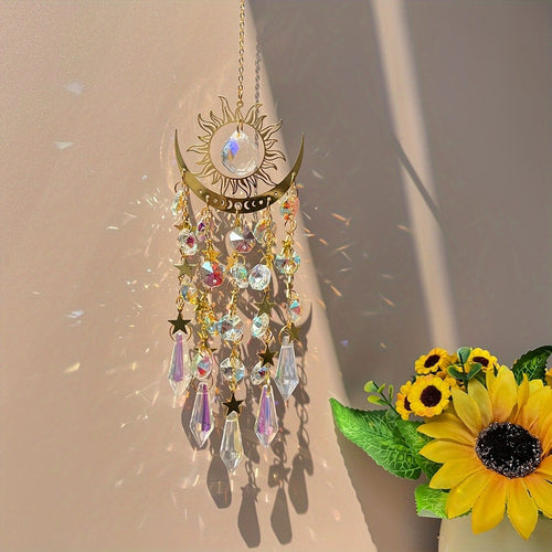 ✨Crystal Sun Catcher, lndoor Outdoor Decor for Window Bedroom Courtyard Garden☪️