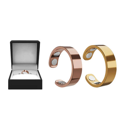 TIWORLD™ Magnetic Ring - Elegant Stainless Steel Ring - Magnet Rings