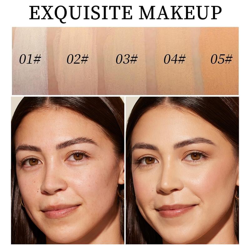 ✨NESLEMY Concealer Foundation Stick Double-Ended Brush