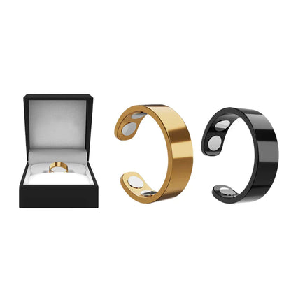 TIWORLD™ Magnetic Ring - Elegant Stainless Steel Ring - Magnet Rings