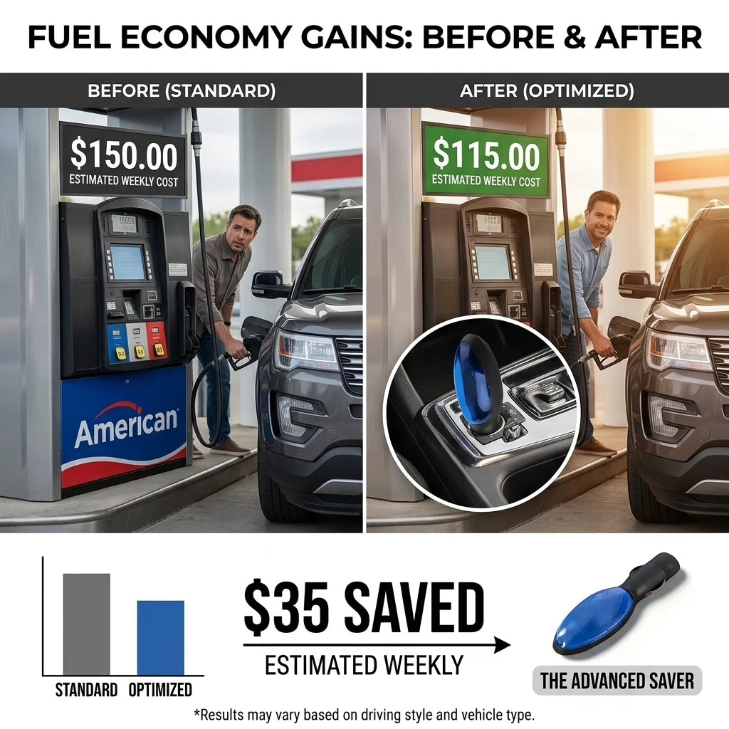⛽ Save 30% on fuel consumption, reduce exhaust emissions, lower engine carbon buildup, and improve engine performance. Upgraded car fuel saver.