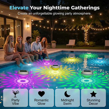 🔥Summer Sale 50% OFF🐟✨ Solar Floating Pool Light