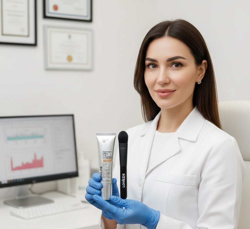 LOVILDS Revitalizing Eye Essence: Reduces Dark Circles, Eliminates Fatigue, and Brightens Tired Eyes.